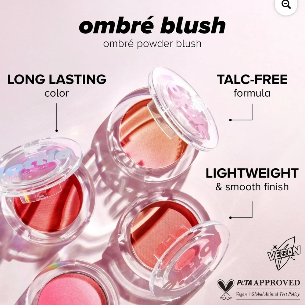 Lottie London Powder Blush and Bronzer Set, Haze & Suncatcher